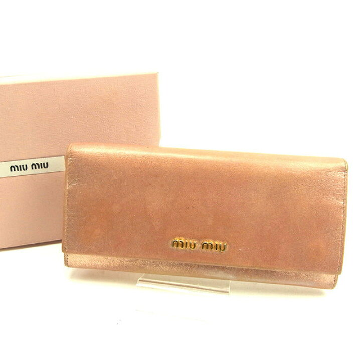 楽天市場】【梅雨得SALE☆21％OFFクーポン】ミュウミュウ MIUMIU 長 
