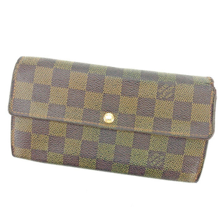 楽天市場】【秋Sale】ルイ・ヴィトン LOUIS VUITTON 長財布 ダミエ  