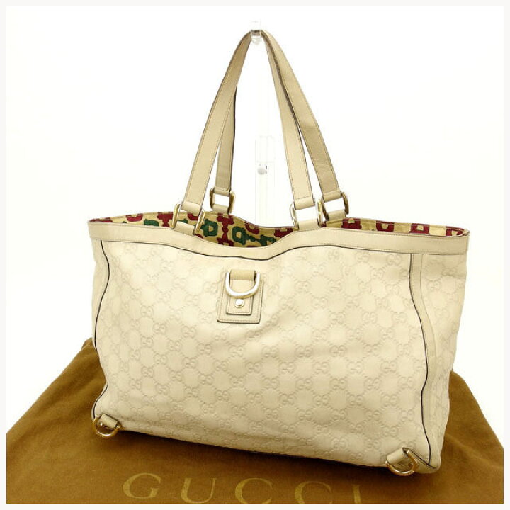 楽天市場】グッチ GUCCI トートバッグ グッチシマ ホワイト レディース 