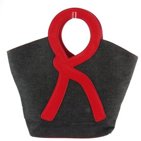 【Fashion Special Fair★24％OFFクーポン】ロベルタ・ディ・カメリーノ ハンドバッグ ブラック キャンバス レディース Roberta di Camerino ブランド ハイブランド ヴィンテージ