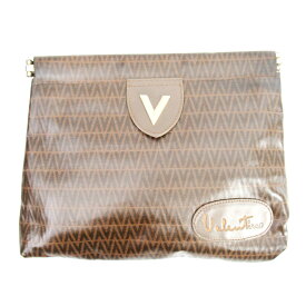 【Fashion Special Fair★24％OFFクーポン】マリオ・ヴァレンティノ クラッチバッグ ブラウン レディース 中古 MARIO VALENTINO