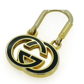 【Fashion Special Fair★24％OFFクーポン】グッチ キーリング ダブルG インターロッキングG ゴールド グリーン レディース 中古 GUCCI