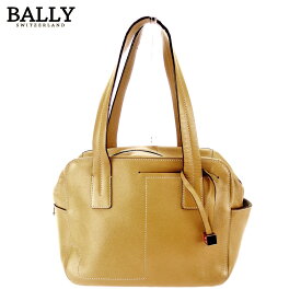 【ウィンターSALE 30%OFF】バリー ショルダーバッグ ミニボストンバッグ Bキューブチャーム ベージュ シルバー レッド レザー BALLY 【バリー】 C3748S 【中古】