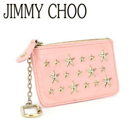 【春の大感謝祭 30％OFF】ジミーチュウ コインケース ケース キーケース レディース スタッズ ピンク レザー JIMMY CHOO 【ジミーチュウ】 C3843S 【中古】