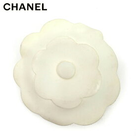 【楽天スーパーSALE】シャネル コサージュ アクセサリー レディース カメリア ホワイト 白 CHANEL 【シャネル】 T16698 【中古】