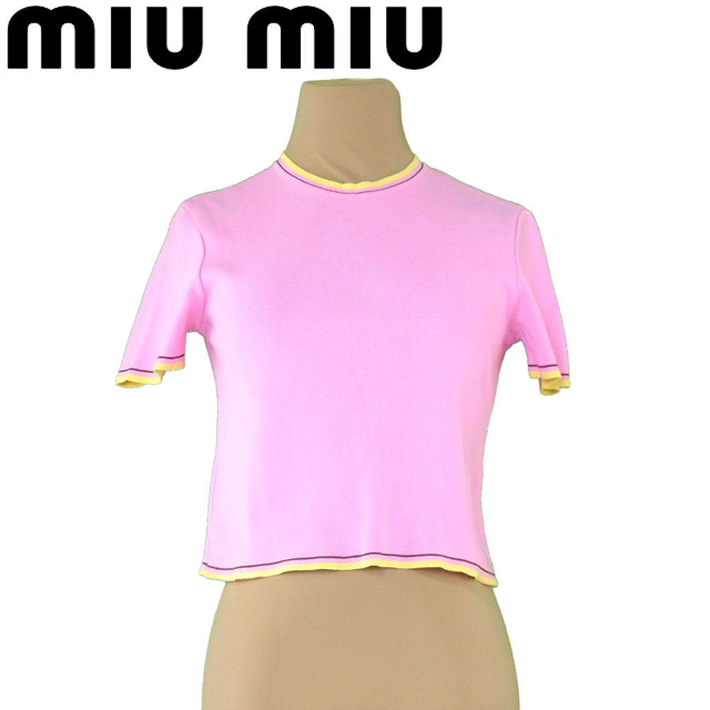 楽天市場】miumiu（Tシャツ・カットソー｜トップス）：レディース