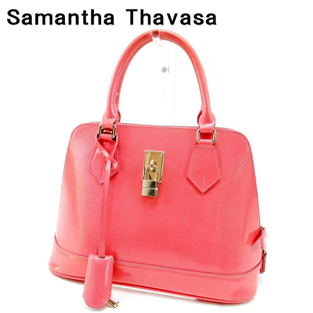 100 ％品質保証 Samantha Thavasa バック　ピンク ハンドバッグ