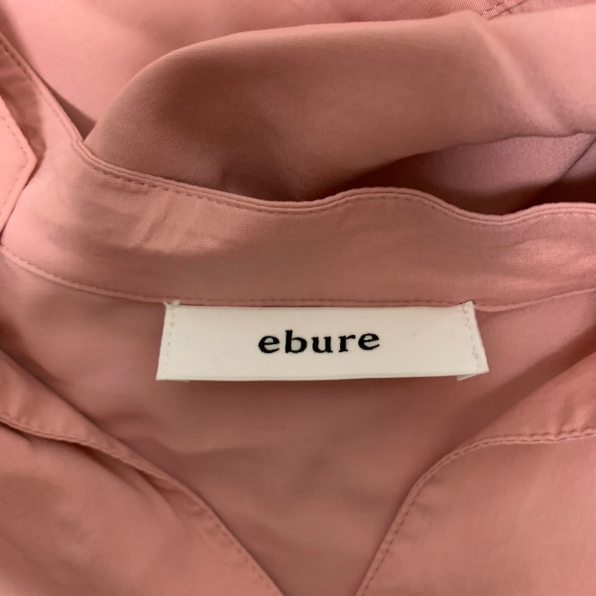 Ebure(エブール) ワンピース マキシ丈 ピンク ワンピース