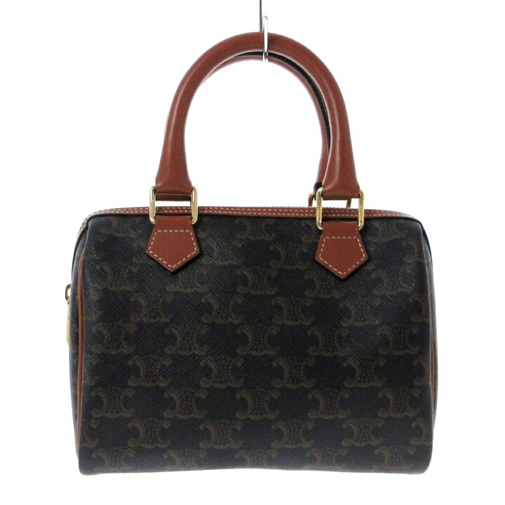 楽天市場】【新着】【中古】CELINE(セリーヌ) スモールボストン 