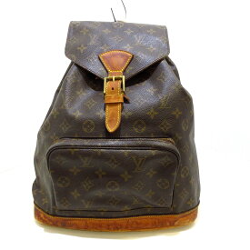 【中古】LOUIS VUITTON(ルイヴィトン) モンスリGM リュックサック モノグラム・キャンバス