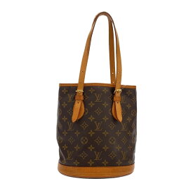 【中古】LOUIS VUITTON(ルイヴィトン) プチ・バケット ショルダーバッグ モノグラム・キャンバス