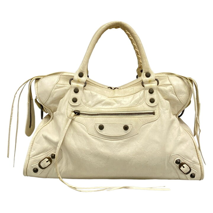 楽天市場】【中古】BALENCIAGA(バレンシアガ) ザ・シティ ハンドバッグ 