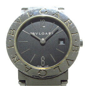 【中古】BVLGARI(ブルガリ) ブルガリブルガリ 腕時計 黒