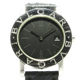 【中古】BVLGARI(ブルガリ) ブルガリブルガリ 腕時計 黒