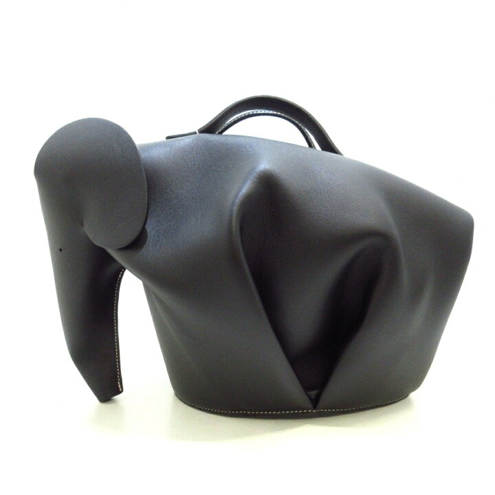 楽天市場】【新着】【中古】LOEWE(ロエベ) エレファントバッグ ラージ 