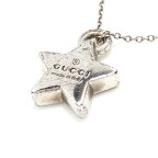 【新着】【中古】GUCCI(グッチ) ネックレス スター/社外チェーン シルバー