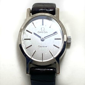 【新着】【中古】OMEGA(オメガ) 腕時計 アンティーク/オーバル/2針/社外ベルト/純正尾錠 シルバー