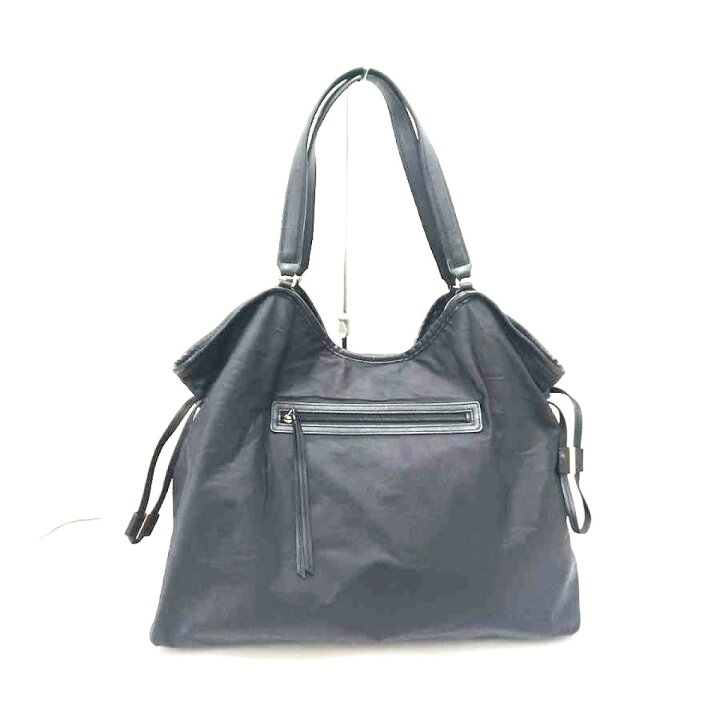 中古】TORY BURCH(トリーバーチ) トートバッグ 黒 トリーバーチの 