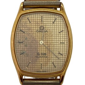 【新着】【中古】OMEGA(オメガ) デビル 腕時計 社外ベルト ゴールド