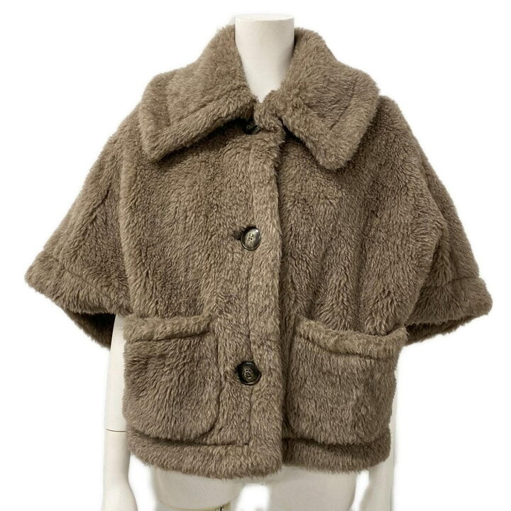 楽天市場】【中古】Max Mara(マックスマーラ) テディベア ケープコート 