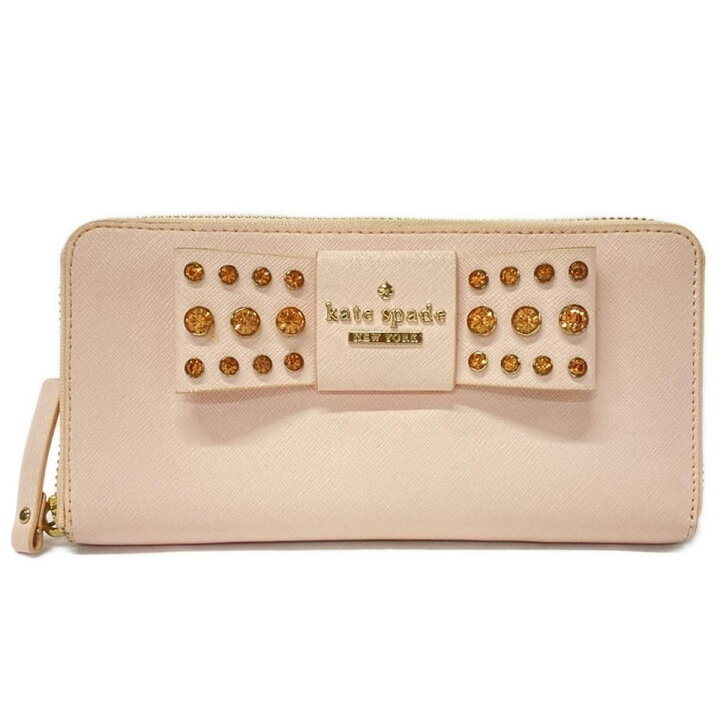 楽天市場】【中古】Kate spade(ケイトスペード) 長財布 リボン/ライン 