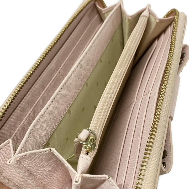 楽天市場】【中古】Kate spade(ケイトスペード) 長財布 リボン/ライン 