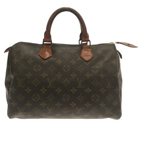 【中古】LOUIS VUITTON(ルイヴィトン) スピーディ30 ハンドバッグ マルティエ刻印 モノグラム・キャンバス