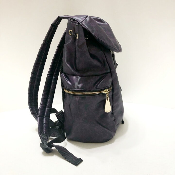 楽天市場】【中古】ANNA SUI(アナスイ) リュックサック パープル×黒  