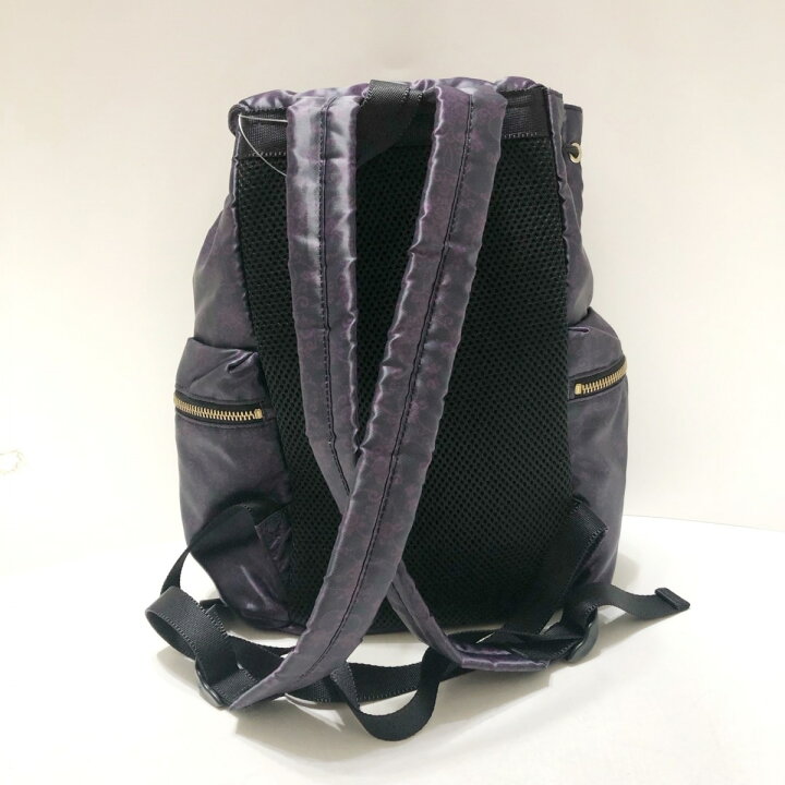 楽天市場】【中古】ANNA SUI(アナスイ) リュックサック パープル×黒  
