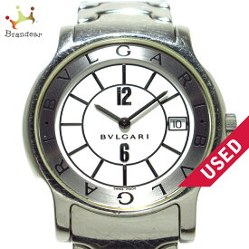 【新着】【中古】BVLGARI(ブルガリ) ソロテンポ 腕時計 白