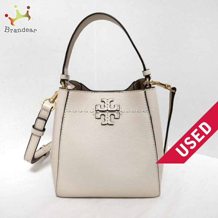 Tory Burch トリーバーチ マックグロースモールバケットバッグ（TORY  