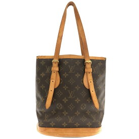 【中古】LOUIS VUITTON(ルイヴィトン) プチ・バケット ショルダーバッグ モノグラム・キャンバス