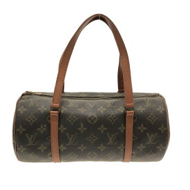 【中古】LOUIS VUITTON(ルイヴィトン) 旧型パピヨン30 ハンドバッグ モノグラム・キャンバス