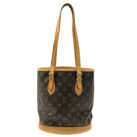 【中古】LOUIS VUITTON(ルイヴィトン) プチ・バケット ショルダーバッグ モノグラム・キャンバス