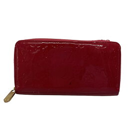 【中古】LOUIS VUITTON(ルイヴィトン) ジッピーウォレット 長財布 ローズアンディアン レザー