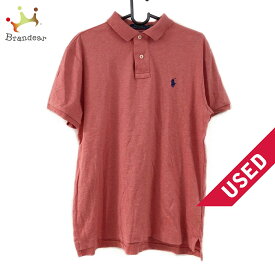 【新着】【中古】POLObyRalphLauren(ポロラルフローレン) 半袖ポロシャツ レッド