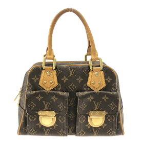 【新着】【中古】LOUIS VUITTON(ルイヴィトン) マンハッタンPM ハンドバッグ モノグラム・キャンバス