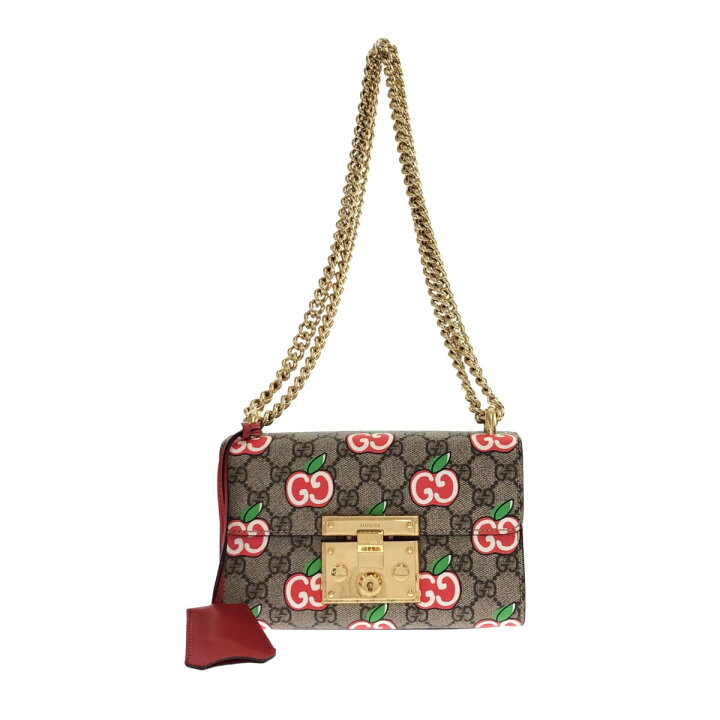 楽天市場】【新着】【中古】GUCCI(グッチ) GGアップルプリント 