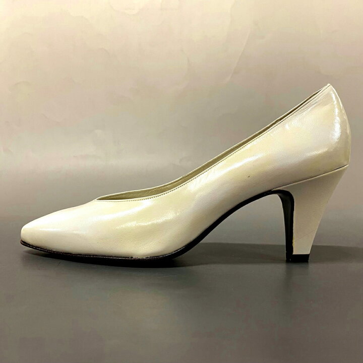 楽天市場】【中古】BALLY(バリー) パンプス 白 レザー : ブランディア 