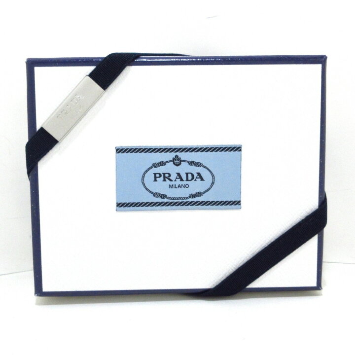 楽天市場】【中古】PRADA(プラダ) ブラッシュドレザー ラウンド 