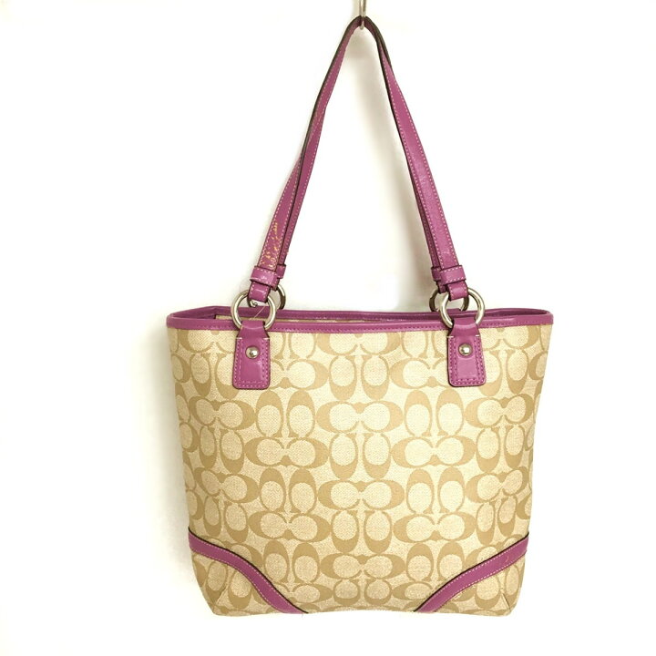 楽天市場】【新着】【中古】COACH(コーチ) ヘリテージシグネチャー 