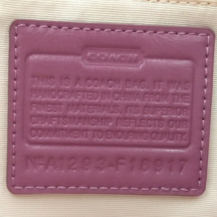 楽天市場】【新着】【中古】COACH(コーチ) ヘリテージシグネチャー 