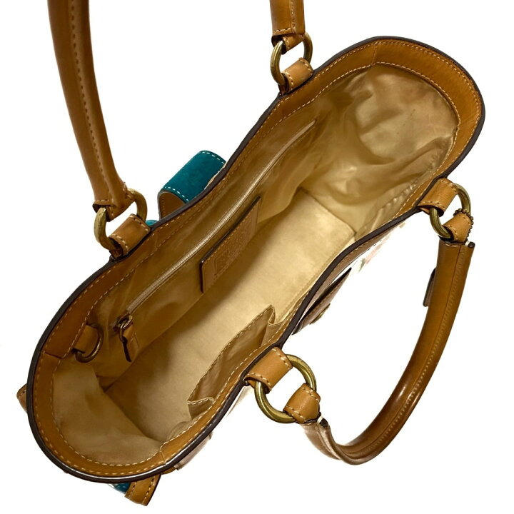 楽天市場】【新着】【中古】COACH(コーチ) スクリブル PVC スモール 