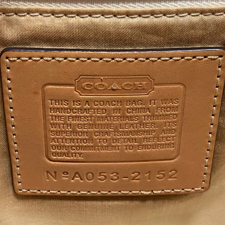 楽天市場】【新着】【中古】COACH(コーチ) スクリブル PVC スモール 