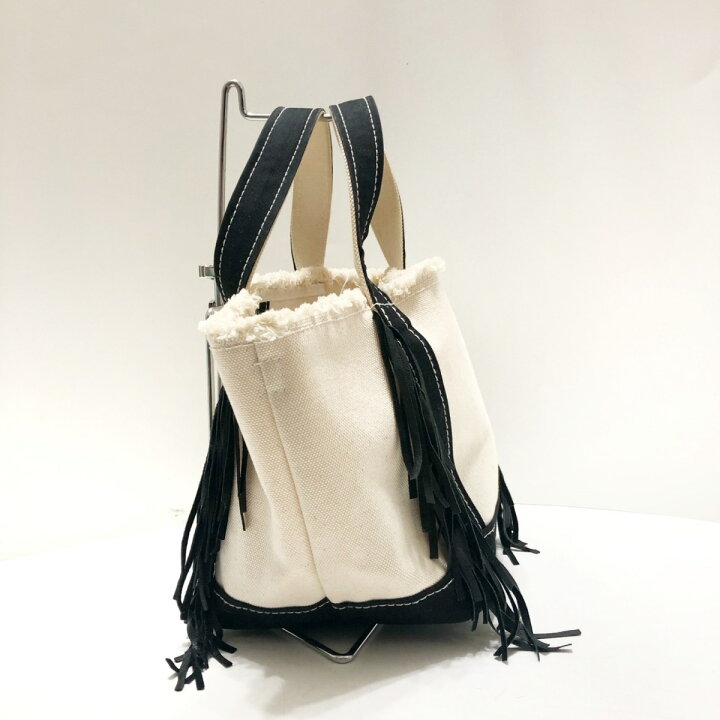 side fringeトート ayako bag S アヤコバッグ used（Eco Suede Tote  