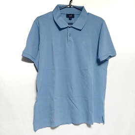 【新着】【中古】dunhill/ALFREDDUNHILL(ダンヒル) 半袖ポロシャツ ライトブルー