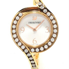 【新着】【中古】SWAROVSKI(スワロフスキー) 腕時計 サイズ：M/ムービングクリスタル 白