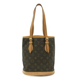 【中古】LOUIS VUITTON(ルイヴィトン) プチ・バケット ショルダーバッグ モノグラム・キャンバス