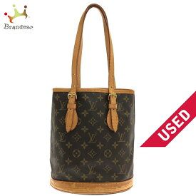 【新着】【中古】LOUIS VUITTON(ルイヴィトン) プチ・バケット ショルダーバッグ モノグラム・キャンバス