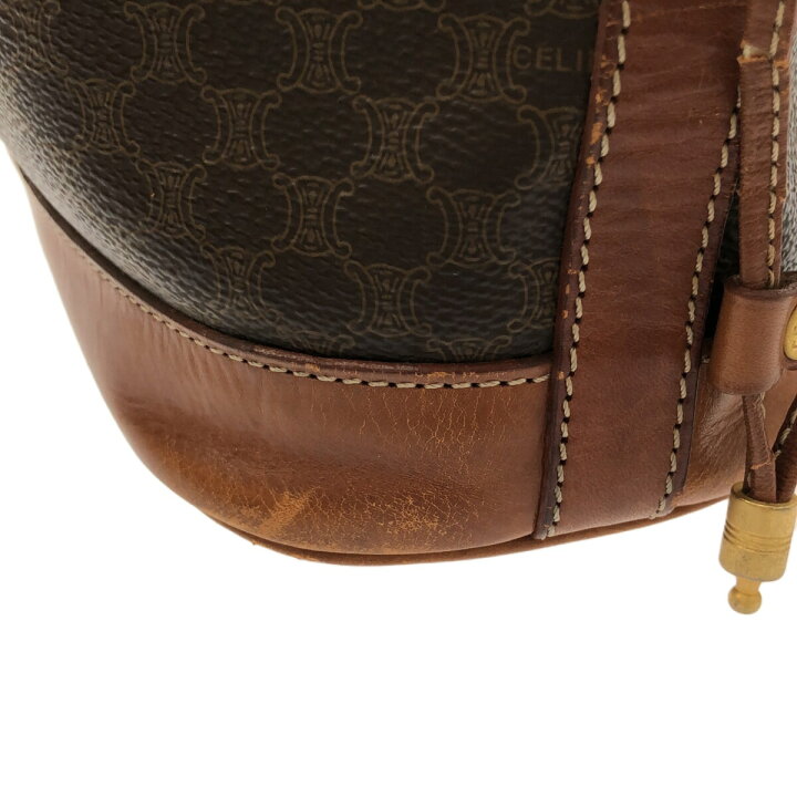 楽天市場】【中古】CELINE(セリーヌ) マカダム柄 ショルダーバッグ 